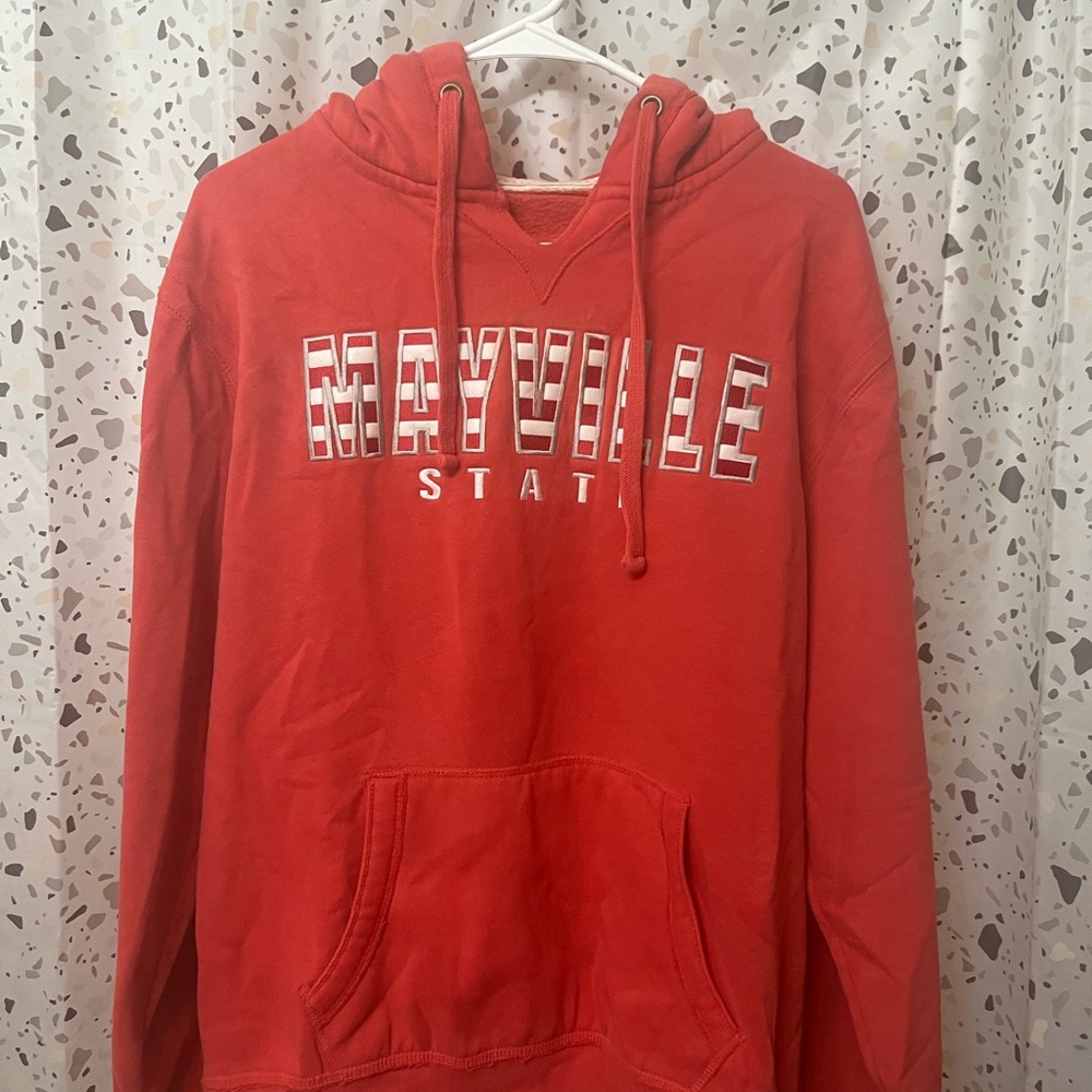 Red Mayville State Hoodie